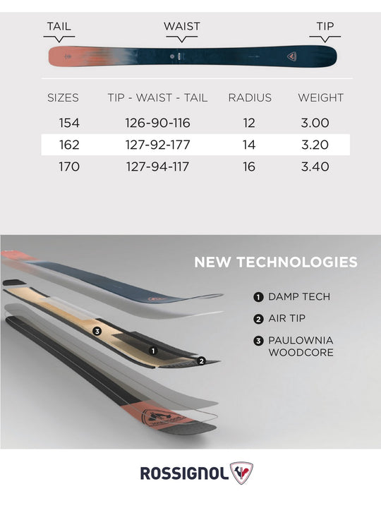 Narty freeride ROSSIGNOL RALLYBIRD 92 OPEN - Adventure Sports
Narty freeride ROSSIGNOL RALLYBIRD 92 OPEN - Adventure Sports