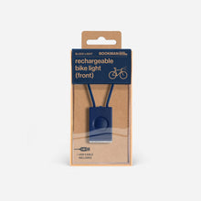 Lampka rowerowa BOOKMAN Block Light Front 50lm niebieski
Lampka rowerowa BOOKMAN Block Light Front 50lm niebieski