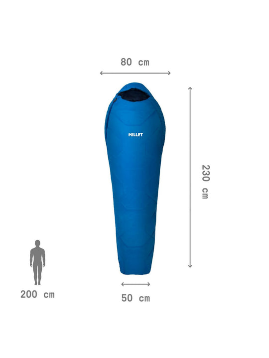 Śpiwór MILLET Baikal 750 Long niebieski
Śpiwór MILLET Baikal 750 Long niebieski