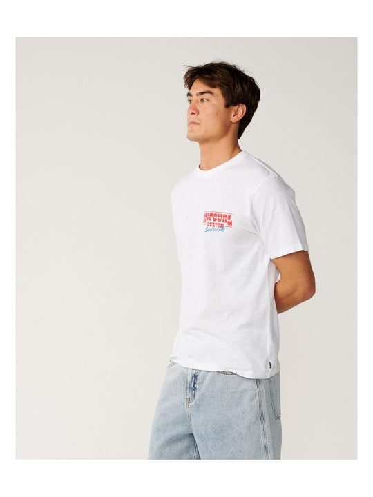 Koszulka męska RIP CURL Shaper Address Tee Update biała
Koszulka męska RIP CURL Shaper Address Tee Update biała