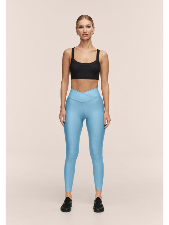 Legginsy treningowe damskie CASALL Overlap High Waist Tights kolor niebieski
Legginsy treningowe damskie CASALL Overlap High Waist Tights kolor niebieski