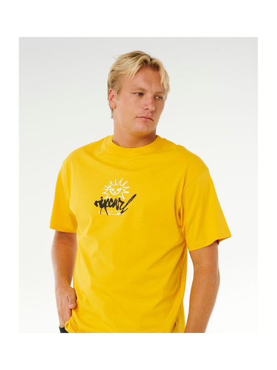Koszulka męska RIP CURL Inner Visions Rotten Sun Tee żółta
Koszulka męska RIP CURL Inner Visions Rotten Sun Tee żółta