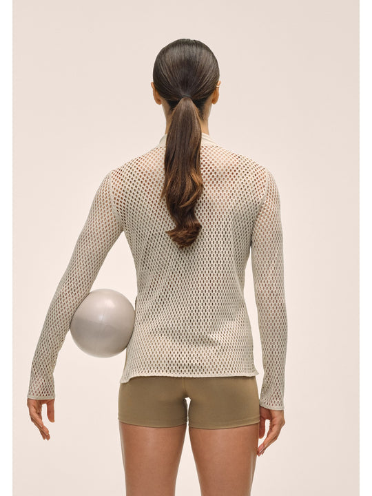 Koszulka treningowa damska CASALL Open Mesh Longsleeve kolor beżowy
Koszulka treningowa damska CASALL Open Mesh Longsleeve kolor beżowy
