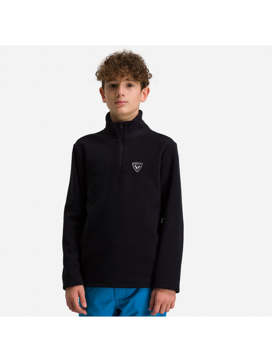 Bluza narciarska chłopięca Rossignol Boy 1/2 Zip Fleece czarny - Adventure Sports
Bluza narciarska chłopięca Rossignol Boy 1/2 Zip Fleece czarny - Adventure Sports