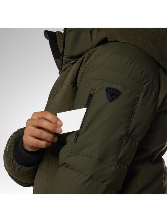 Kurtka narciarska męska ROSSIGNOL M Resort Corduroy Down Bomber zielona
Kurtka narciarska męska ROSSIGNOL M Resort Corduroy Down Bomber zielona