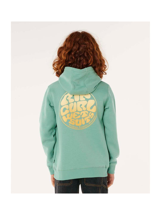 Bluza dziecięca RIP CURL Wetsuit Icon Hood-Kid zielona
Bluza dziecięca RIP CURL Wetsuit Icon Hood-Kid zielona