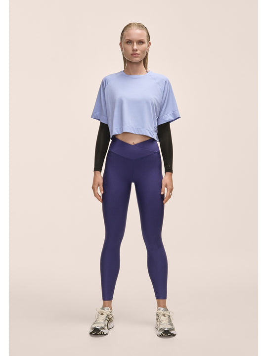 Legginsy damskie z wysoką talią Casall Overlap High Waist Tights fioletowy
Legginsy damskie z wysoką talią Casall Overlap High Waist Tights fioletowy