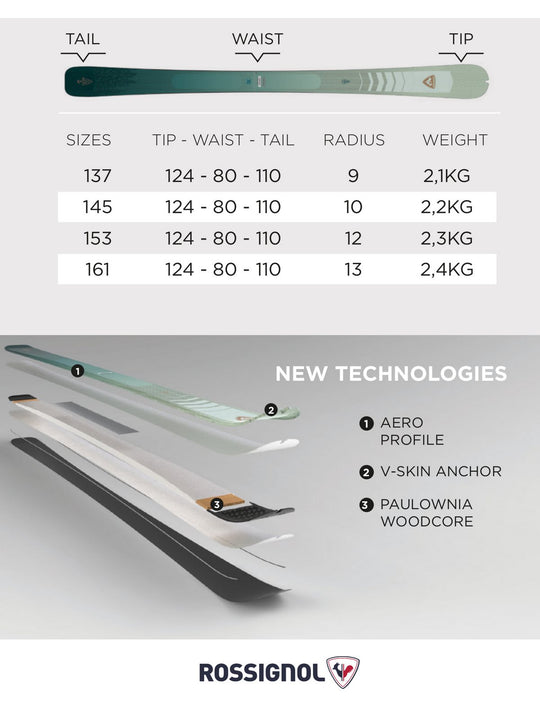 Narty skitourowe ROSSIGNOL Escaper W 80 + wiązania LOOK HT Radical 10 D92 RTL - Adventure Sports
Narty skitourowe ROSSIGNOL Escaper W 80 + wiązania LOOK HT Radical 10 D92 RTL - Adventure Sports