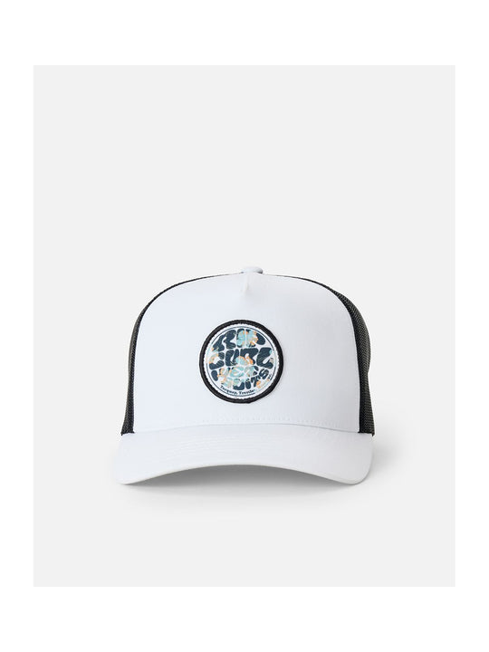 Czapka z daszkiem męska RIP CURL Wetsuit Icon Trucker biała
Czapka z daszkiem męska RIP CURL Wetsuit Icon Trucker biała