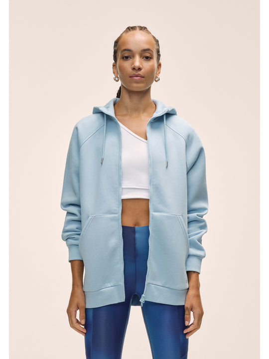 Bluza damska CASALL Easy Oversized Zip Hoodie kolor niebieski
Bluza damska CASALL Easy Oversized Zip Hoodie kolor niebieski