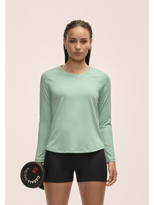 Koszulka treningowa damska CASALL Essential Long Sleeve kolor zielony
Koszulka treningowa damska CASALL Essential Long Sleeve kolor zielony