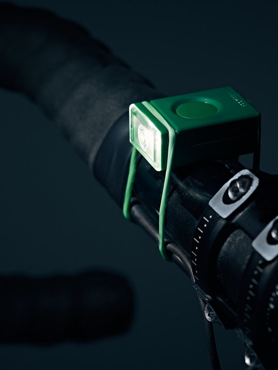 Lampka rowerowa BOOKMAN Block Light Front 50lm zielony
Lampka rowerowa BOOKMAN Block Light Front 50lm zielony