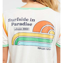 Koszulka damska RIP CURL Surf Side Ringer Tee beżowa
Koszulka damska RIP CURL Surf Side Ringer Tee beżowa