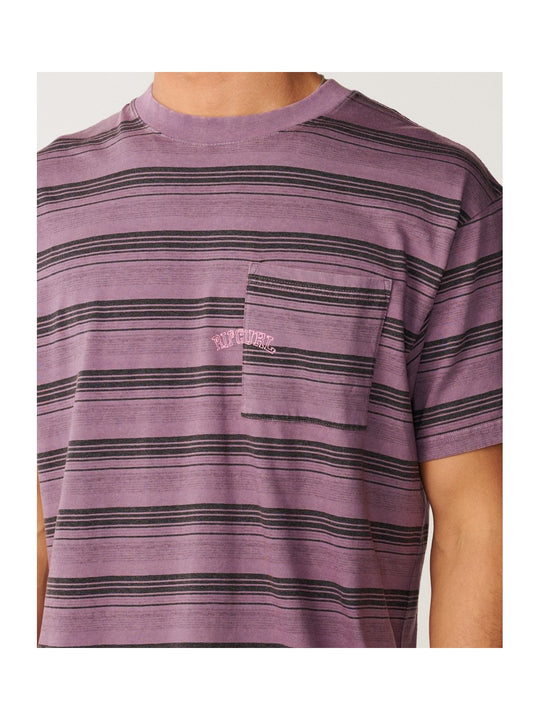 Koszulka męska RIP CURL Disorder Stripe Tee fioletowa
Koszulka męska RIP CURL Disorder Stripe Tee fioletowa