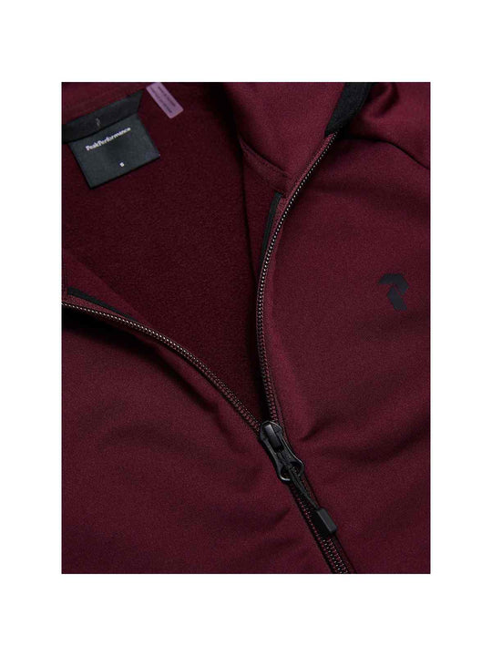 Bluza damska PEAK PERFORMANCE Rider Essentials Midlayer Zip Jacket bordowa
Bluza damska PEAK PERFORMANCE Rider Essentials Midlayer Zip Jacket bordowa
