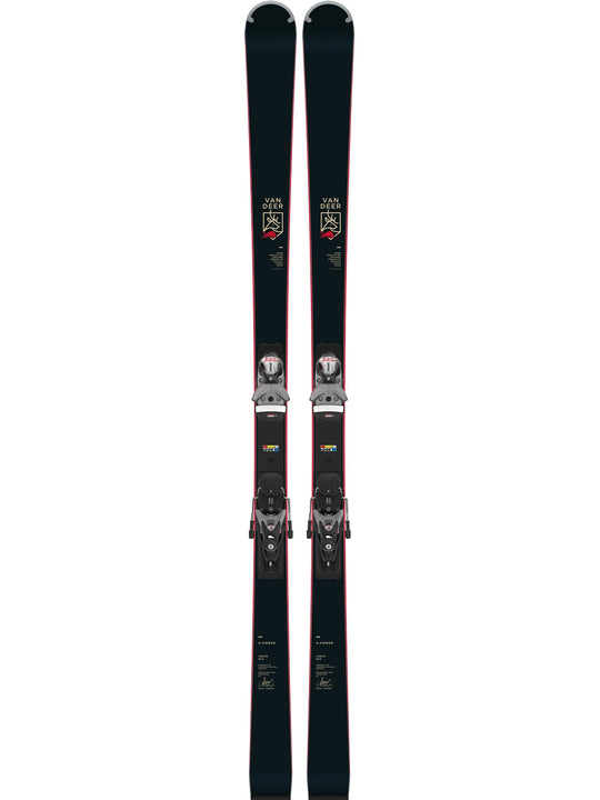 Narty VAN DEER H-Power R22 WC black + wiązania LOOK SPX 12 GW czarny
Narty VAN DEER H-Power R22 WC black + wiązania LOOK SPX 12 GW czarny