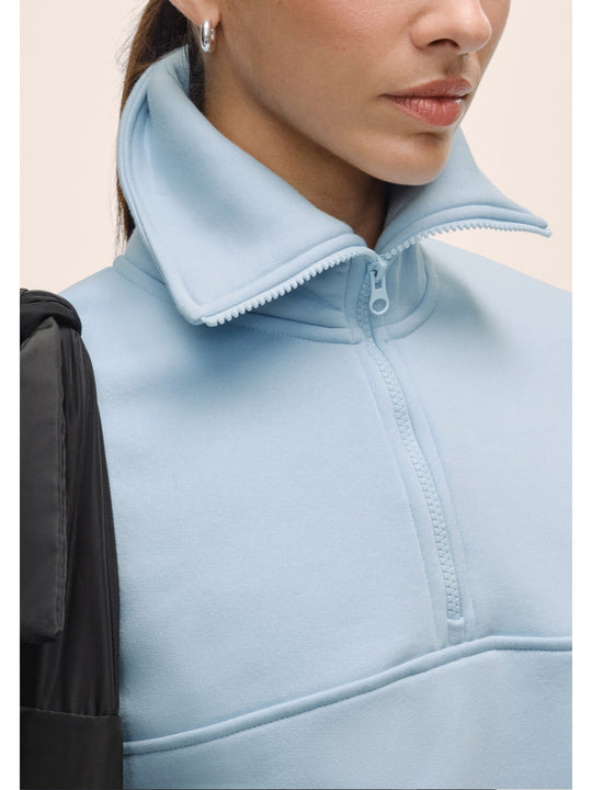 Bluza damska CASALL Easy Half Zip Sweater kolor niebieski
Bluza damska CASALL Easy Half Zip Sweater kolor niebieski