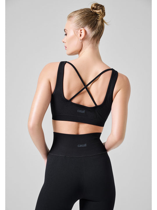 Top damski treningowy CASALL Scallop Seamless Bralette czarny - Adventure Sports
Top damski treningowy CASALL Scallop Seamless Bralette czarny - Adventure Sports