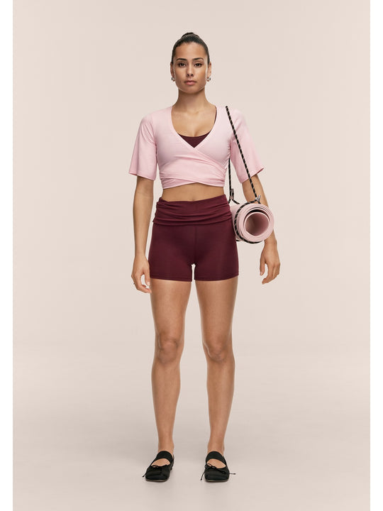 Legginsy treningowe damskie CASALL Sublime Folded Hotpants kolor bordowy
Legginsy treningowe damskie CASALL Sublime Folded Hotpants kolor bordowy