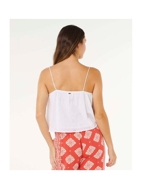 Koszulka damska RIP CURL Oasis Broderie Top biała
Koszulka damska RIP CURL Oasis Broderie Top biała