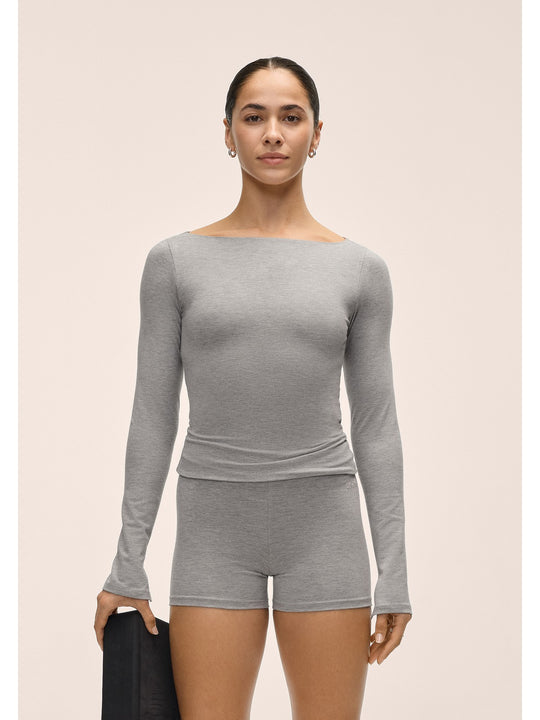 Koszulka treningowa damska CASALL Sublime Boatneck Long Sleeve kolor szary
Koszulka treningowa damska CASALL Sublime Boatneck Long Sleeve kolor szary