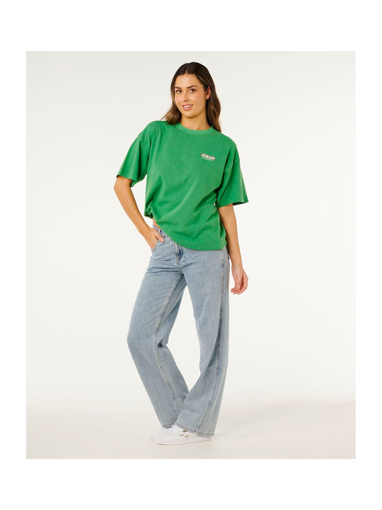 Koszulka damska RIP CURL Surf Revival Heritage Tee zielona
Koszulka damska RIP CURL Surf Revival Heritage Tee zielona