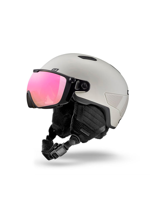 Kask narciarski JULBO Globe Evo MIPS - beżowy | fotochrom Cat 1-3 high contrast
Kask narciarski JULBO Globe Evo MIPS - beżowy | fotochrom Cat 1-3 high contrast