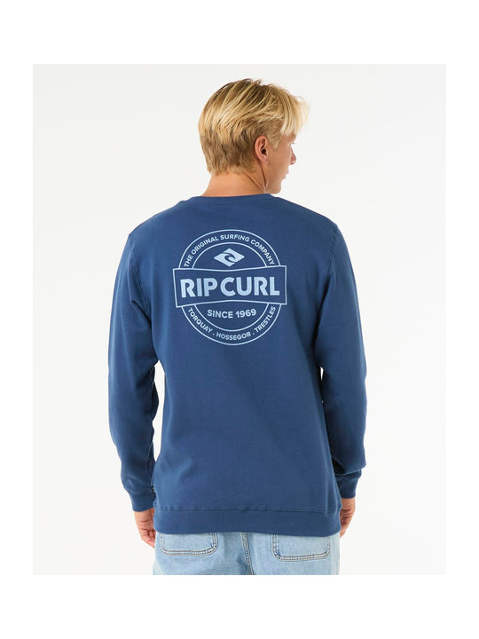 Bluza męska RIP CURL Stapler Crew granatowa
Bluza męska RIP CURL Stapler Crew granatowa