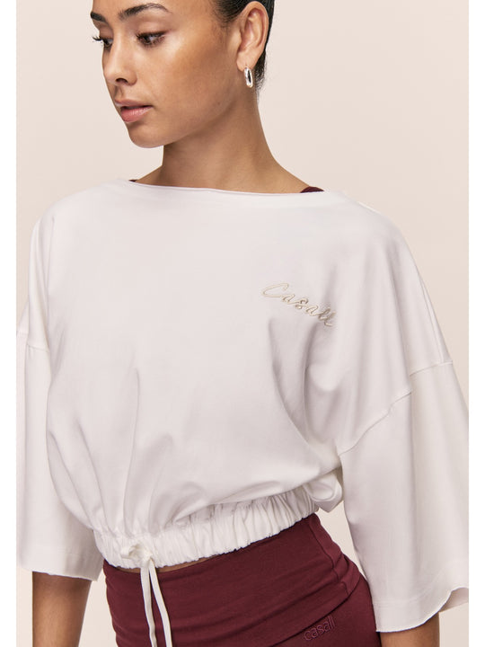 Koszulka damska CASALL Heavy Cotton Crop Tee kolor biały
Koszulka damska CASALL Heavy Cotton Crop Tee kolor biały