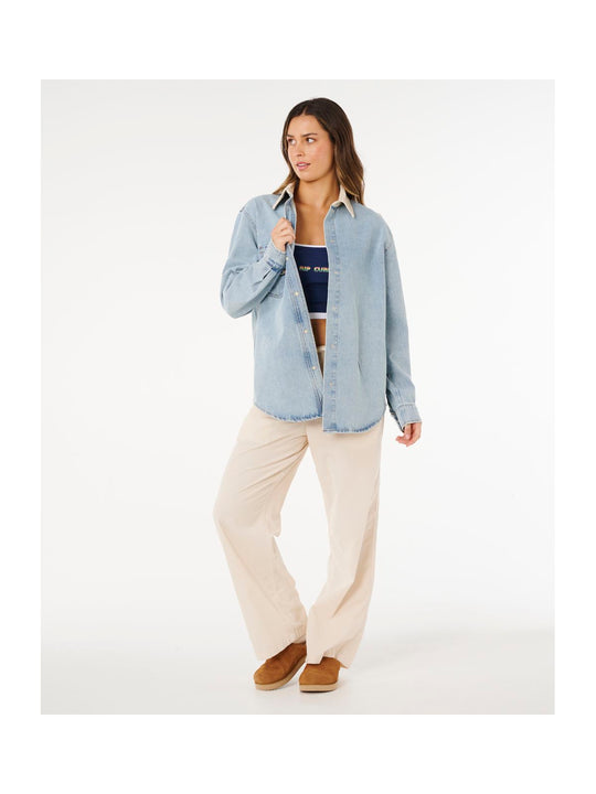 Koszula damska RIP CURL Surf Side Relaxed Denim Shirt niebieska
Koszula damska RIP CURL Surf Side Relaxed Denim Shirt niebieska