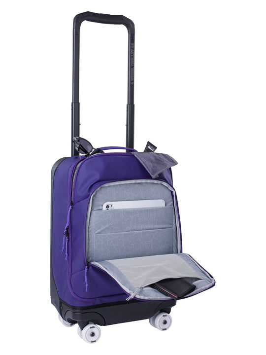 Walizka EVOC 4-Wheel Trolley 40 violet - black
Walizka EVOC 4-Wheel Trolley 40 violet - black