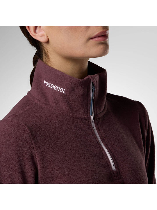 Bluza damska ROSSIGNOL W Quarter Zip Polar Fleece bordowa
Bluza damska ROSSIGNOL W Quarter Zip Polar Fleece bordowa