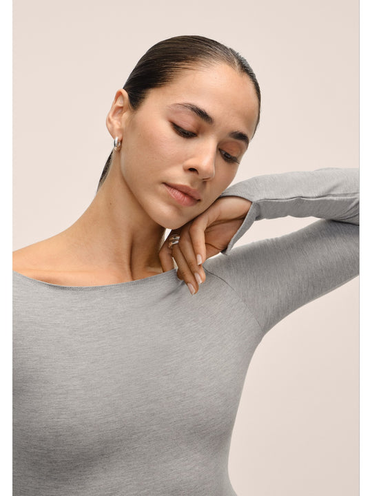 Koszulka treningowa damska CASALL Sublime Boatneck Long Sleeve kolor szary
Koszulka treningowa damska CASALL Sublime Boatneck Long Sleeve kolor szary