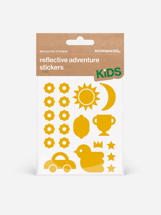 Naklejki odblaskowe BOOKMAN Reflective Stickers Adventure żółty
Naklejki odblaskowe BOOKMAN Reflective Stickers Adventure żółty