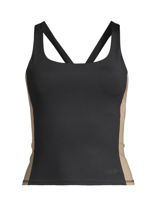 Koszulka damska CASALL Shaped Block Built in Bra Tank kolor czarny
Koszulka damska CASALL Shaped Block Built in Bra Tank kolor czarny