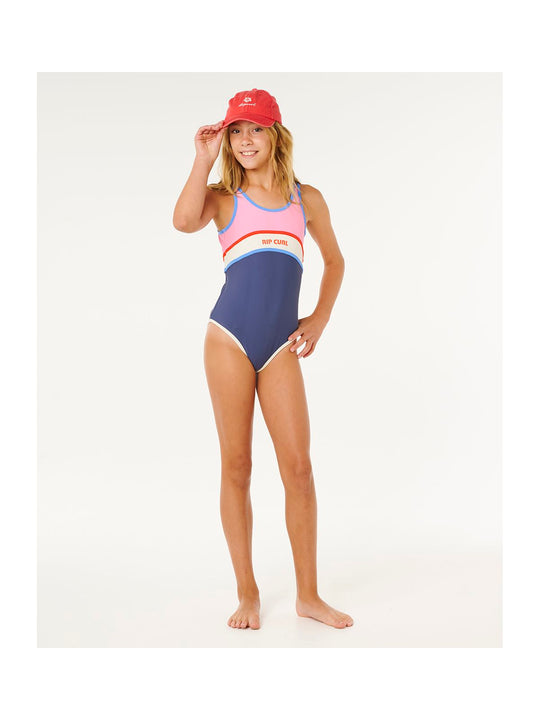 Kostium Kąpielowy dziecięcy RIP CURL Surf Revival 1 Piece - Girl granatowy
Kostium Kąpielowy dziecięcy RIP CURL Surf Revival 1 Piece - Girl granatowy