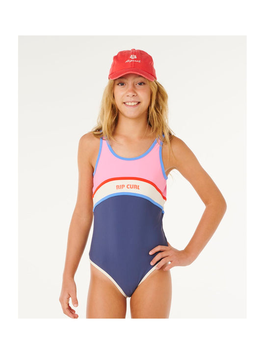 Kostium Kąpielowy dziecięcy RIP CURL Surf Revival 1 Piece - Girl granatowy
Kostium Kąpielowy dziecięcy RIP CURL Surf Revival 1 Piece - Girl granatowy