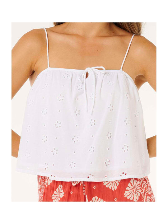 Koszulka damska RIP CURL Oasis Broderie Top biała
Koszulka damska RIP CURL Oasis Broderie Top biała