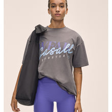 Koszulka treningowa damska CASALL Oversized Cotton Blend Tee kolor szary
Koszulka treningowa damska CASALL Oversized Cotton Blend Tee kolor szary