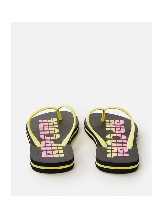 Japonki damskie RIP CURL Wave Shapers Logo - czarno żółte
Japonki damskie RIP CURL Wave Shapers Logo - czarno żółte