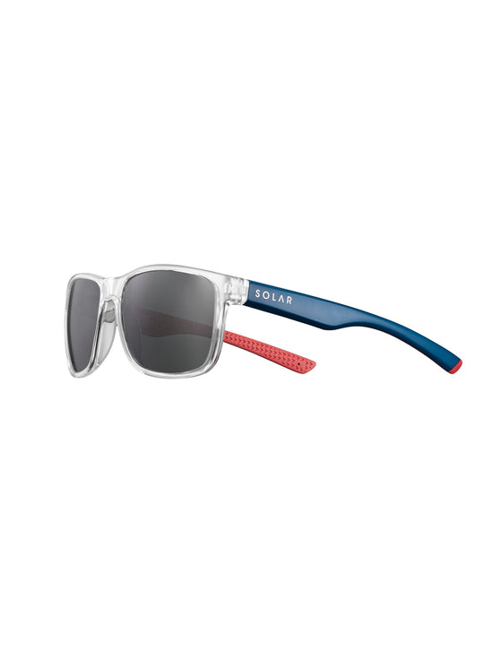 Okulary przeciwsłoneczne SOLAR Macadam - cat.3 Polarized - Transparent - Blue - Red
Okulary przeciwsłoneczne SOLAR Macadam - cat.3 Polarized - Transparent - Blue - Red
