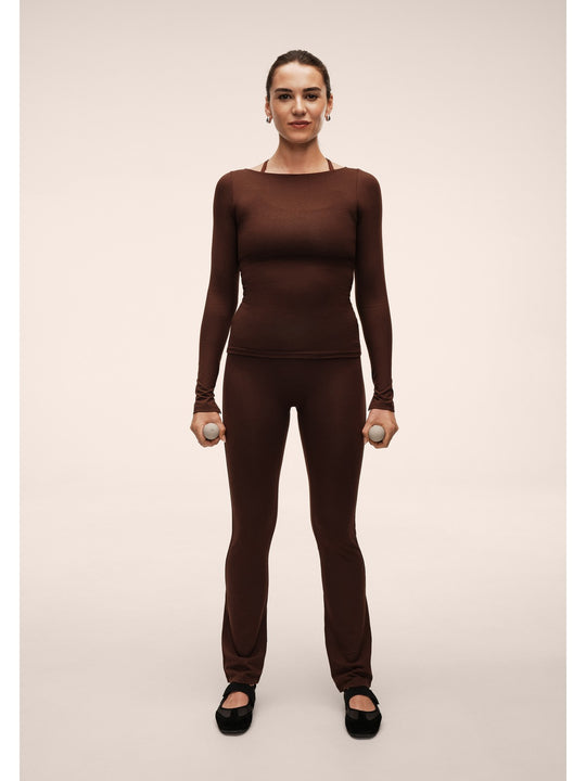 Koszulka damska CASALL Sublime Boatneck Long Sleeve brązowa
Koszulka damska CASALL Sublime Boatneck Long Sleeve brązowa