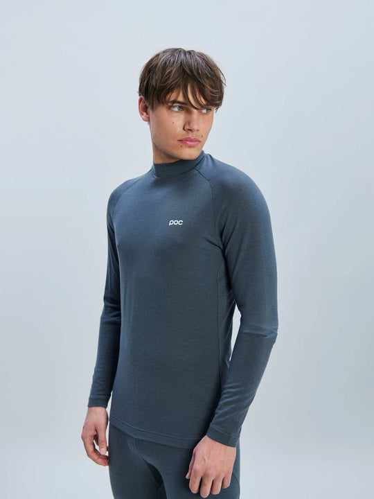 Koszulka narciarska POC M's Layer Merino Mock Neck Jersey szara
Koszulka narciarska POC M's Layer Merino Mock Neck Jersey szara