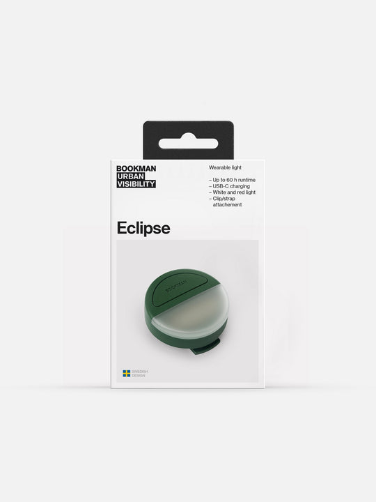 Lampka rowerowa BOOKMAN Eclipse zielony
Lampka rowerowa BOOKMAN Eclipse zielony