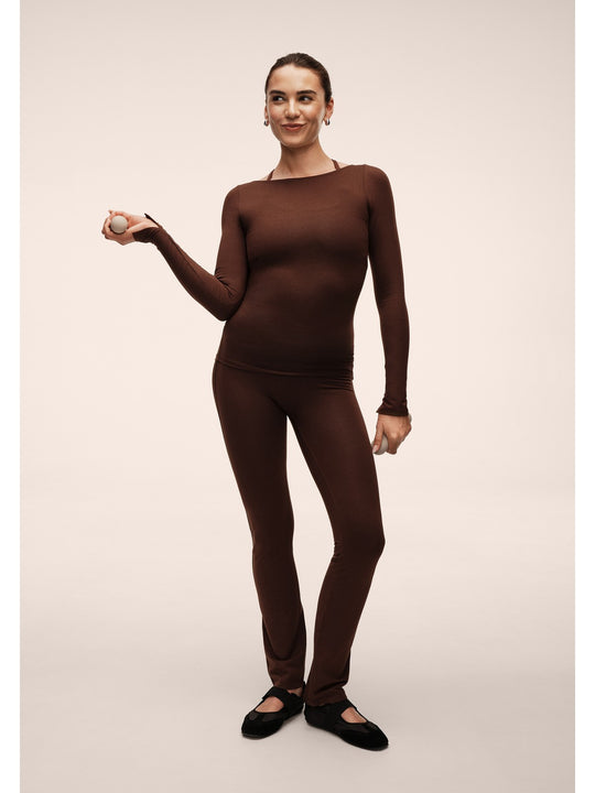 Koszulka damska CASALL Sublime Boatneck Long Sleeve brązowa
Koszulka damska CASALL Sublime Boatneck Long Sleeve brązowa