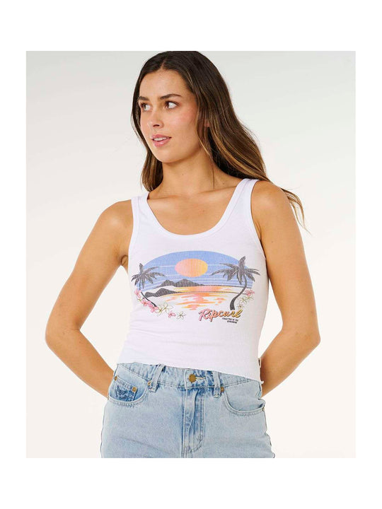 Koszulka damska RIP CURL Hotel Malibu Tank biała
Koszulka damska RIP CURL Hotel Malibu Tank biała