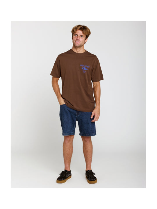 Koszulka męska RIP CURL Fade Out Icon Tee brązowa
Koszulka męska RIP CURL Fade Out Icon Tee brązowa