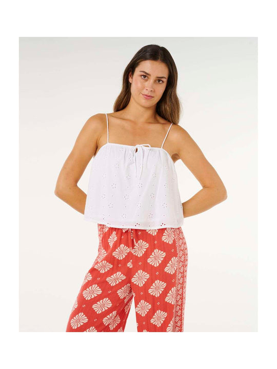 Koszulka damska RIP CURL Oasis Broderie Top biała
Koszulka damska RIP CURL Oasis Broderie Top biała