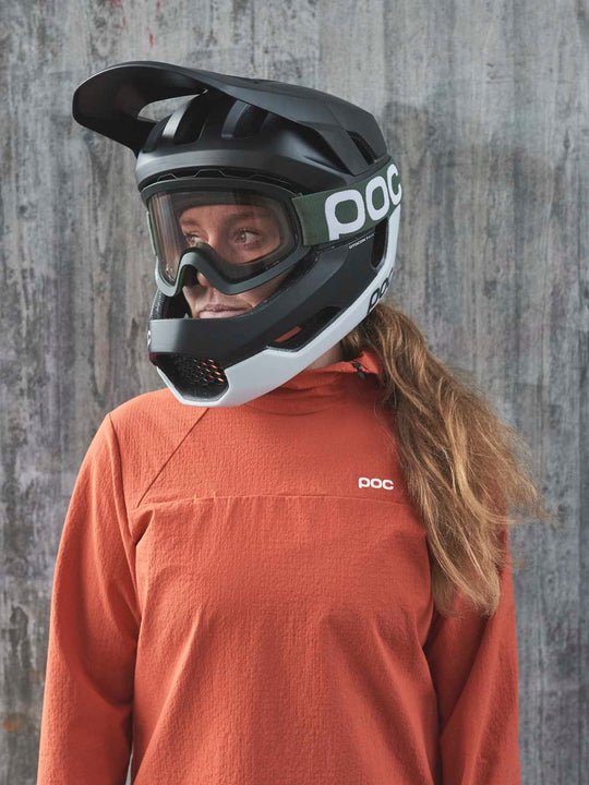 Kask rowerowy POC Otocon Race Mips czarno biały
Kask rowerowy POC Otocon Race Mips czarno biały