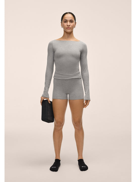 Koszulka treningowa damska CASALL Sublime Boatneck Long Sleeve kolor szary
Koszulka treningowa damska CASALL Sublime Boatneck Long Sleeve kolor szary
